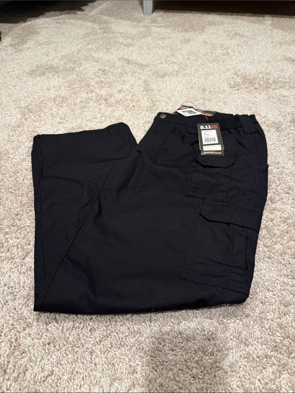 5.11 Tactical Black Women’s Cargo Pants with Multiple Pockets